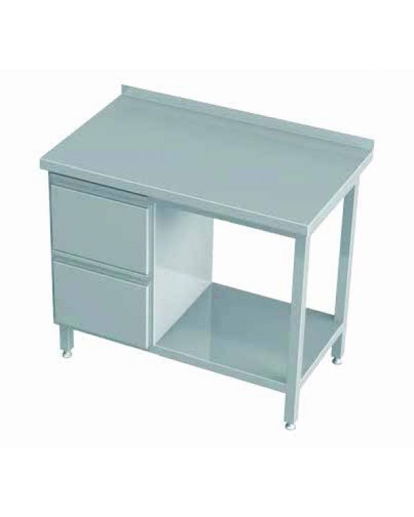 Wall-side worktable